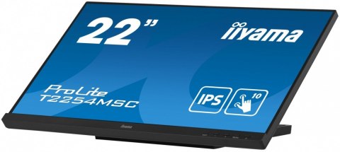 IIYAMA Monitor 21.5 cala T2254MSC-B1AG pojemnościowa 10 punktów, IPS, powłoka AG IIYAMA Monitor 21.5 cala T2254MSC-B1AG pojemnościowa 10 punktów, IPS, powłoka AG