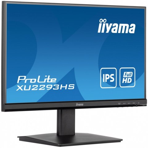 IIYAMA Monitor 21.5 cala XU2293HS-B5 IPS/HDMI/DP/SLIM/2x1W/3ms IIYAMA Monitor 21.5 cala XU2293HS-B5 IPS/HDMI/DP/SLIM/2x1W/3ms