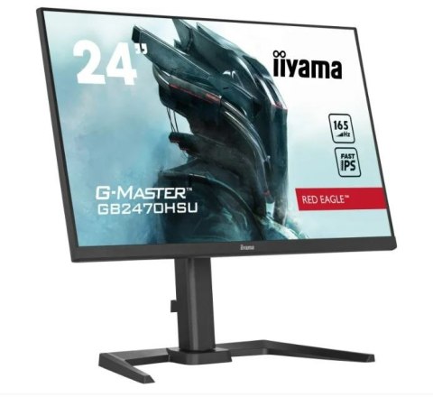 IIYAMA Monitor 24 cale GB2470HSU-B5 0.8ms,IPS,DP,HDMI,165Hz,HAS(150mm) IIYAMA Monitor 24 cale GB2470HSU-B5 0.8ms,IPS,DP,HDMI,165Hz,HAS(150mm)