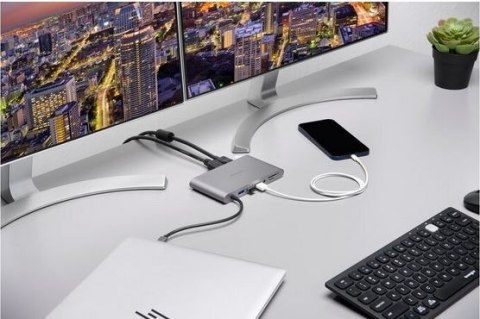 Kensington Mobilna stacja dokująca UH1440P USB-C Dual Video 85W Pass Through Power Kensington Mobilna stacja dokująca UH1440P USB-C Dual Video 85W Pass Through Power