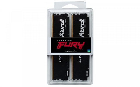 Kingston Pamięć DDR5 Fury Beast 32GB(2*16GB)/5600 CL36 czarna EXPO Kingston Pamięć DDR5 Fury Beast 32GB(2*16GB)/5600 CL36 czarna EXPO