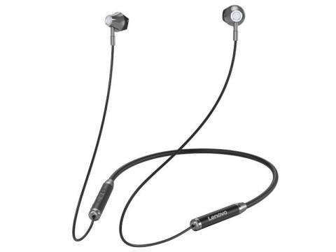 Lenovo Słuchawki douszne Bluetooth HE06 czarne Lenovo Słuchawki douszne Bluetooth HE06 czarne