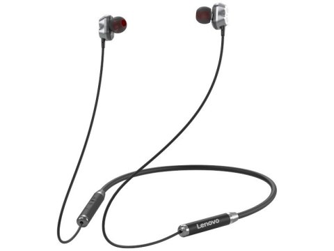 Lenovo Słuchawki douszne Bluetooth HE08 czarne Lenovo Słuchawki douszne Bluetooth HE08 czarne