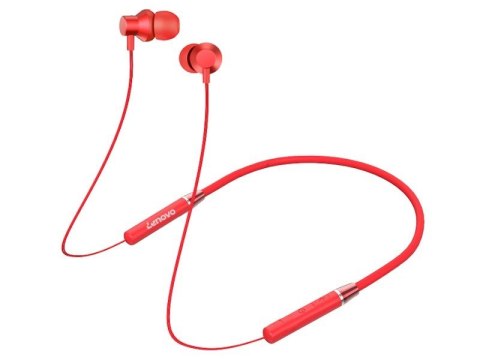 Lenovo Słuchawki douszne Bluetooth HE05 czerwone Lenovo Słuchawki douszne Bluetooth HE05 czerwone