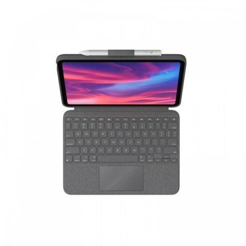 Logitech Etui z klawiaturą Combo Touch do iPada 10-tej generacji UK szare Logitech Etui z klawiaturą Combo Touch do iPada 10-tej generacji UK szare