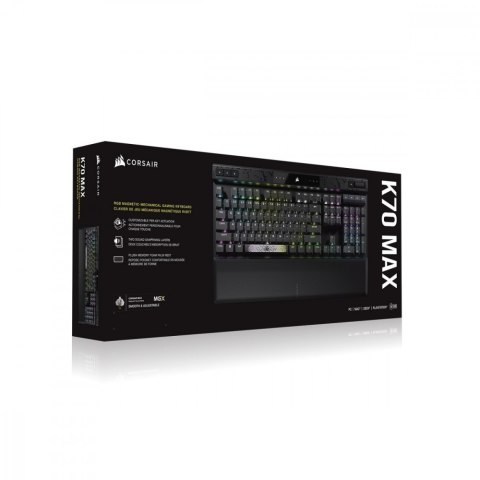 Corsair Klawiatura K70 Max RGB Magnetic-Mechanical Corsair Klawiatura K70 Max RGB Magnetic-Mechanical