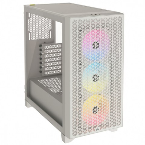 Corsair Obudowa 3000D Airflow RGB TG Mid-Tower Biała Corsair Obudowa 3000D Airflow RGB TG Mid-Tower Biała
