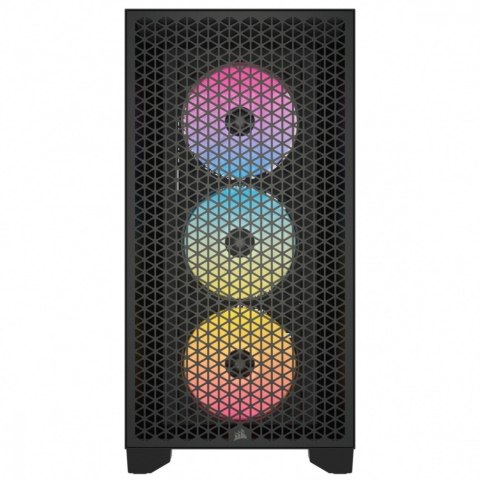 Corsair Obudowa 3000D Airflow RGB TG Mid-Tower Czarna Corsair Obudowa 3000D Airflow RGB TG Mid-Tower Czarna