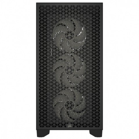 Corsair Obudowa 3000D Airflow RGB TG Mid-Tower Czarna Corsair Obudowa 3000D Airflow RGB TG Mid-Tower Czarna