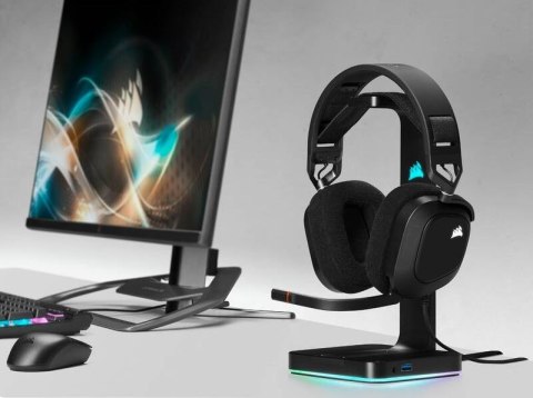 Corsair Słuchawki HS80 RGB USB Carbon Corsair Słuchawki HS80 RGB USB Carbon