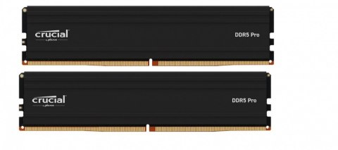 Crucial Pamięć DDR5 Pro 48GB/ 6000(2*24GB) (24Gbit) Crucial Pamięć DDR5 Pro 48GB/ 6000(2*24GB) (24Gbit)
