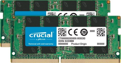 Crucial Pamięć notebookowa DDR4 SODIMM 16GB(2*8GB)/3200 Crucial Pamięć notebookowa DDR4 SODIMM 16GB(2*8GB)/3200