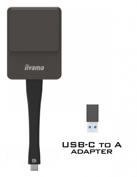 IIYAMA Bezprzewodowy adapter WP D002C z USB-C IIYAMA Bezprzewodowy adapter WP D002C z USB-C
