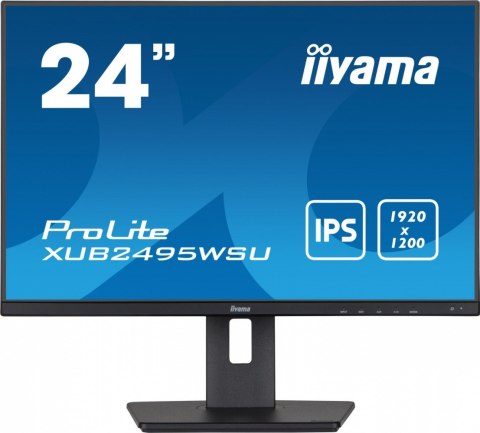 IIYAMA Monitor 24.1 cala XUB2495WSU-B5 IPS,16:10,HAS(150mm),4xUSB IIYAMA Monitor 24.1 cala XUB2495WSU-B5 IPS,16:10,HAS(150mm),4xUSB