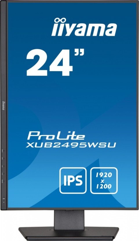 IIYAMA Monitor 24.1 cala XUB2495WSU-B5 IPS,16:10,HAS(150mm),4xUSB IIYAMA Monitor 24.1 cala XUB2495WSU-B5 IPS,16:10,HAS(150mm),4xUSB