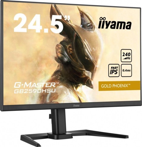 IIYAMA Monitor 24.5 cala GB2590HSU-B5 0.4ms,IPS,DP,HDMI,240Hz,F.Sync,HDR400 IIYAMA Monitor 24.5 cala GB2590HSU-B5 0.4ms,IPS,DP,HDMI,240Hz,F.Sync,HDR400