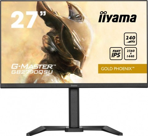 IIYAMA Monitor 27 cali GB2790QSU-B5 1ms,IPS,DP,HDMI,240Hz,F.Sync,QHD,HDR400 IIYAMA Monitor 27 cali GB2790QSU-B5 1ms,IPS,DP,HDMI,240Hz,F.Sync,QHD,HDR400