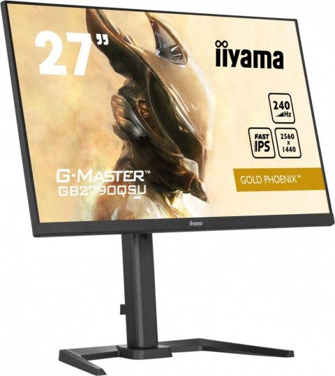 IIYAMA Monitor 27 cali GB2790QSU-B5 1ms,IPS,DP,HDMI,240Hz,F.Sync,QHD,HDR400 IIYAMA Monitor 27 cali GB2790QSU-B5 1ms,IPS,DP,HDMI,240Hz,F.Sync,QHD,HDR400