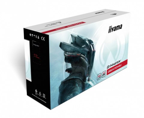 IIYAMA Monitor G-Master 23.8 cala GB2470HSU-W5 0.8ms,IPS,DP,HDMI,165Hz,HAS(150mm) IIYAMA Monitor G-Master 23.8 cala GB2470HSU-W5 0.8ms,IPS,DP,HDMI,165Hz,HAS(150mm)