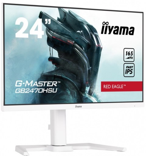 IIYAMA Monitor G-Master 23.8 cala GB2470HSU-W5 0.8ms,IPS,DP,HDMI,165Hz,HAS(150mm) IIYAMA Monitor G-Master 23.8 cala GB2470HSU-W5 0.8ms,IPS,DP,HDMI,165Hz,HAS(150mm)