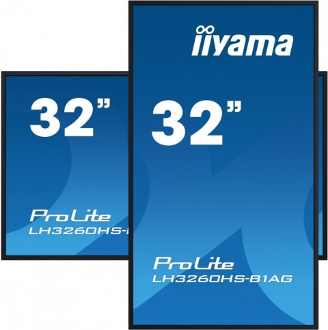 IIYAMA Monitor wielkoformatowy 31.5 cala LH3260HS-B1AG matowy 24h/7 500(cd/m2) VA 1920 x 1080 FHD Android.11 Wifi CMS(iiSignage2) IIYAMA Monitor wielkoformatowy 31.5 cala LH3260HS-B1AG matowy 24h/7 500(cd/m2) VA 1920 x 1080 FHD Android.11 Wifi CMS(iiSignage2)