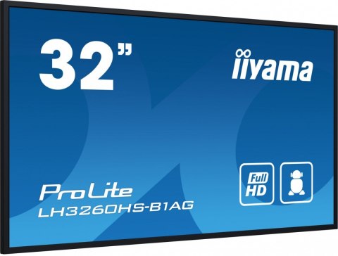 IIYAMA Monitor wielkoformatowy 31.5 cala LH3260HS-B1AG matowy 24h/7 500(cd/m2) VA 1920 x 1080 FHD Android.11 Wifi CMS(iiSignage2) IIYAMA Monitor wielkoformatowy 31.5 cala LH3260HS-B1AG matowy 24h/7 500(cd/m2) VA 1920 x 1080 FHD Android.11 Wifi CMS(iiSignage2)