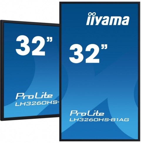 IIYAMA Monitor wielkoformatowy 31.5 cala LH3260HS-B1AG matowy 24h/7 500(cd/m2) VA 1920 x 1080 FHD Android.11 Wifi CMS(iiSignage2) IIYAMA Monitor wielkoformatowy 31.5 cala LH3260HS-B1AG matowy 24h/7 500(cd/m2) VA 1920 x 1080 FHD Android.11 Wifi CMS(iiSignage2)