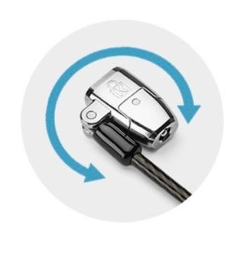 Kensington Blokada do laptopa ClickSafe 2.0 3-in-1 Keyed T-Bar, Nano, Wedge Kensington Blokada do laptopa ClickSafe 2.0 3-in-1 Keyed T-Bar, Nano, Wedge