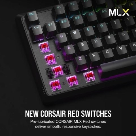 Corsair Klawiatura mechaniczna K70 Core RGB czarna Corsair Klawiatura mechaniczna K70 Core RGB czarna