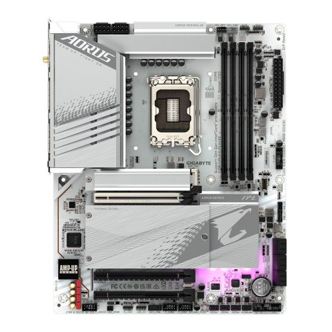 Gigabyte Płyta główna Z790 AORUS ELITE AX ICE S1700 4DDR5 USB/DP ATX Gigabyte Płyta główna Z790 AORUS ELITE AX ICE S1700 4DDR5 USB/DP ATX