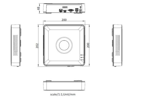 Hikvision Rejestrator IP DS-7104NI-Q1(D) Hikvision Rejestrator IP DS-7104NI-Q1(D)
