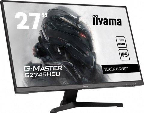 IIYAMA Monitor G-Master G2745HSU-B1 27 cali G2745HSU-B1 IPS,FHD,100Hz,1ms,2xUSB,2x2W,FreeSync IIYAMA Monitor G-Master G2745HSU-B1 27 cali G2745HSU-B1 IPS,FHD,100Hz,1ms,2xUSB,2x2W,FreeSync