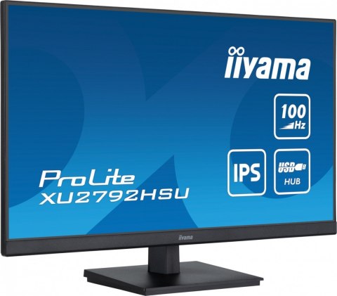 IIYAMA Monitor ProLite XU2792HSU-B6 27 cali IPS,FHD,HDMI,DP,100Hz,4xUSB3.2,SLIM,2x2W IIYAMA Monitor ProLite XU2792HSU-B6 27 cali IPS,FHD,HDMI,DP,100Hz,4xUSB3.2,SLIM,2x2W