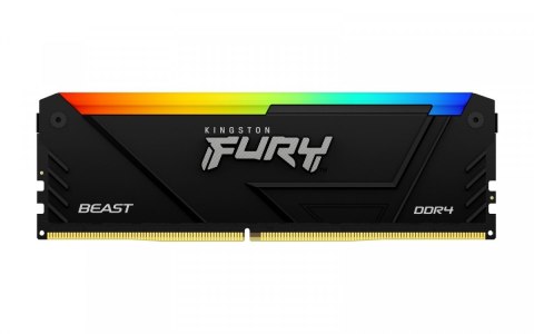 Kingston Pamięć DDR4 Fury Beast RGB 64GB(2*32GB)/3600 CL18 Kingston Pamięć DDR4 Fury Beast RGB 64GB(2*32GB)/3600 CL18