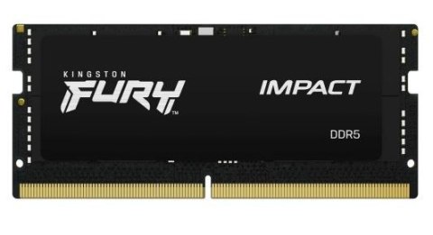 Kingston Pamięć DDR5 SODIMM Fury Impact 16GB(1*16GB)/5600 CL40 Kingston Pamięć DDR5 SODIMM Fury Impact 16GB(1*16GB)/5600 CL40