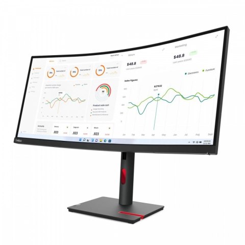Lenovo Monitor 34.0 ThinkVision T34w-30 WLED LCD 63D4ZAT1EU Lenovo Monitor 34.0 ThinkVision T34w-30 WLED LCD 63D4ZAT1EU